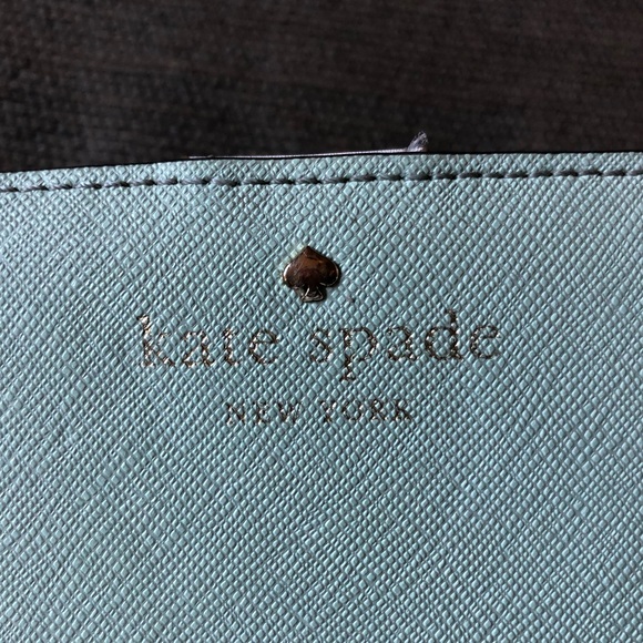 Authentic Green Kate Spade Long Wallet Clutch ♠️ - Picture 2 of 10